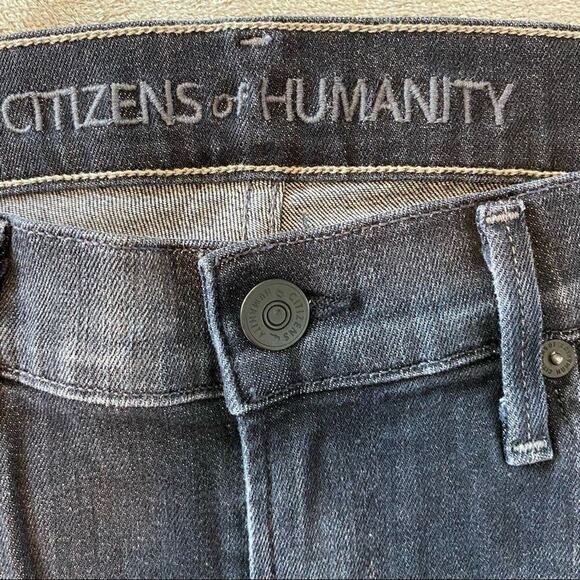 CITIZENS OF HUMANITY Avedon Low Rise Skinny Gray‎ Ankle Denim Jeans Size 27 - Picture 4 of 7